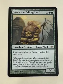 Champions of Kamigawa MTG Dosan the Falling Leaf 2004 NM Unplayed Magic card - Image 2
