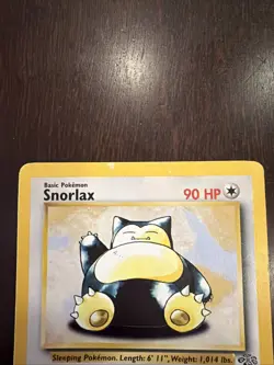 Snorlax 27/64 Jungle Regular TCG WOTC Rare Non-Holo 1999 Pokemon Card - Image 3