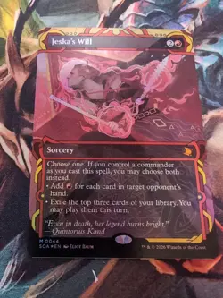 MTG - Jeska's Will - Foil - Secrets Of Strixhaven: Mystical Archives - Image 3