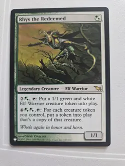 MTG Rhys the Redeemed The List Reprints Regular - Image 1