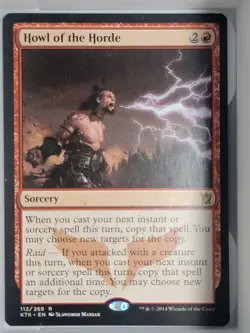 Howl of the Horde 112 Rare Khans of Tarkir KTK MTG - Image 1