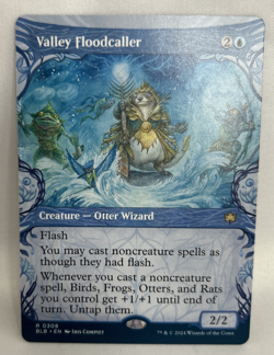 MTG Magic the Gathering Valley Floodcaller (308/427) Bloomburrow LP - Image 3