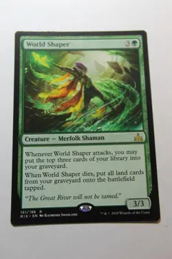 MTG World Shaper x1- -Rivals of Ixalan-Lightly Played - Image 1