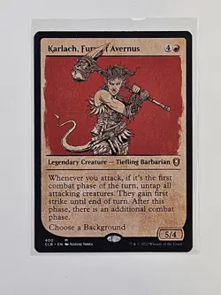 Karlach, Fury of Avernus (Showcase) Commander Legends: Baldur's Gate Regular - Image 1