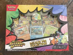 Pokemon Ascended Heroes First Partners Deluxe Pin Collection NEW SHIPS FAST - Image 1