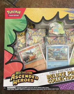 Pokemon Ascended Heroes First Partners Deluxe Pin Collection NEW SHIPS FAST - Image 3