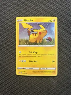 Pokemon TCG Pikachu SWSH039! NM Condition! See Description! - Image 1
