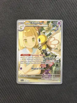 Pokemon TCG Lillie's Ribombee 164/159! NM Condition! See Description! - Image 1
