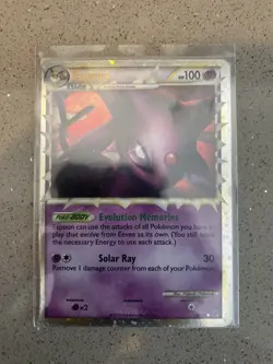 2010 POKEMON HG&SS UNDAUNTED ESPEON PRIME 81/90 ULTRA RARE HOLO FOIL NM - Image 1