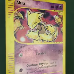 Abra 93/165 Expedition Reverse Holo E Series Nintendo 2002 Pokemon Card - Image 3