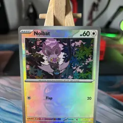 Pokemon Prismatic Evolutions - 090/131 Noibat - Master Ball Reverse - NM/M - Image 2