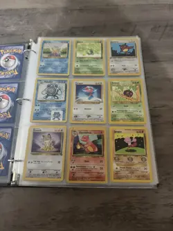 Pokemon Binder Lot Team Rocket Base Jungle Fossil Pikachu Charizard Blastoise - Image 3