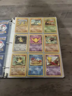 Pokemon Binder Lot Team Rocket Base Jungle Fossil Pikachu Charizard Blastoise - Image 4