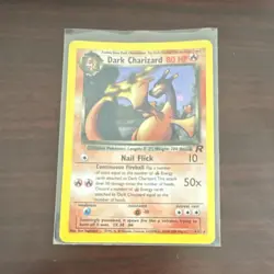 Pokemon TCG Dark Charizard 4/82 Team Rocket Ken Sugimori Wizards of the Coast - Image 1