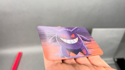 Raw RARE Pioneer Lenticular Promo Flying Ace #31 Gengar Pokemon pika-0031d 2000 - Image 2