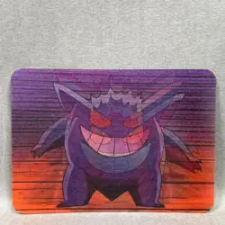 Raw RARE Pioneer Lenticular Promo Flying Ace #31 Gengar Pokemon pika-0031d 2000 - Image 3
