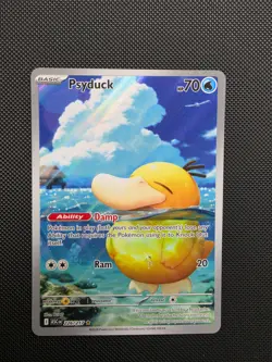 Pokemon TCG Psyduck 226/217 IR Illustration Ascended Heroes Mint Fresh Grade 10 - Image 1