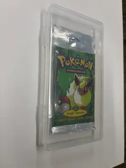 Pokemon WOTC Long Crimp Jungle Booster Pack FLAREON - Image 3