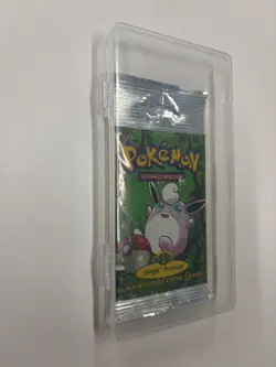 Pokemon WOTC Long Crimp Jungle Booster Pack WIGGLYTUFF - Image 3