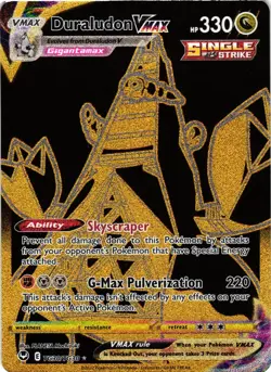 Pokemon TCG Duraludon VMAX Sword & Shield: Silver Tempest TG30/TG30 NM - Image 1