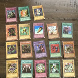 Konami Yu-Gi-Oh! CCG 40 Card Lot 1st Edition Dark Magician Black Luster Soldier - Image 1