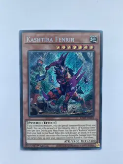 RA05-EN024 Kashtira Fenrir Secret Rare 1st Edition NM YuGiOh Card - Image 1