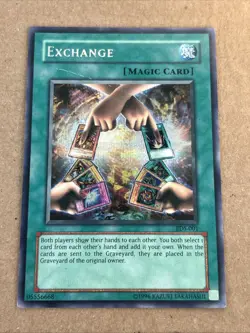 Yugioh Exchange EDS-001 Secret Rare Promo - Image 1