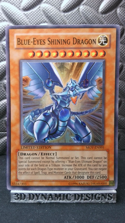 | Yugioh Blue-Eyes Shining Dragon MOV-EN001 Super Rare The Movie Set NM 🔥 | - Image 1