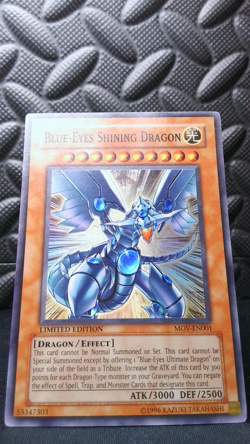 | Yugioh Blue-Eyes Shining Dragon MOV-EN001 Super Rare The Movie Set NM 🔥 | - Image 2