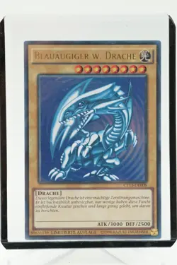 Yu-Gi-Oh! Blauaugiger weißer Drache CT13-DE008 Ultra Rare Near Mint deutsch - Image 1