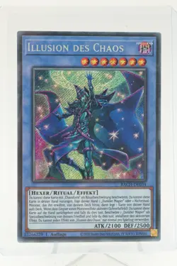 Yugioh ILLUSION DES CHAOS , bach-de034 Secret Rare deutsch Near Mint 1. Auflage - Image 1