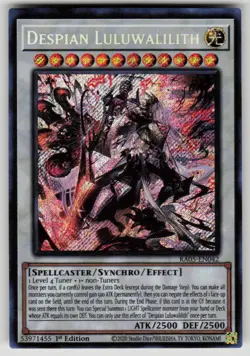 Despian Luluwalilith (Secret Rare) Rarity Collection 5 RA05-EN042 NM Yu-Gi-Oh - Image 1