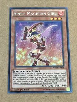 Yugioh Apple Magician Girl MVP1-ENS15 Secret Rare 1st Ed NM - Image 1