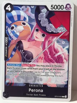 Perona (092) OP10-092 C Royal Blood NM One Piece Fast Ship - Image 1