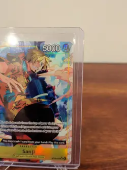 Sanji ST29-004 SR [FULL ART] | NM | Starter Deck 29: Egghead | One Piece TCG - Image 3
