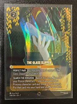 Disney Lorcana - Archazia's Island - The Glass Slipper - Enchanted 208/204 - Image 1
