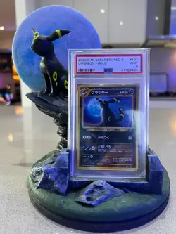PSA9 Umbreon Pokemon Card Japanese No.197 2000 Neo 2 Vintage Holo - Image 1