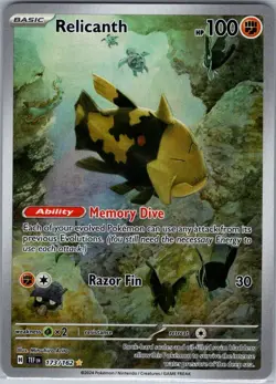 Relicanth 173/162 SV05: Temporal Forces - Pokemon Card - NM - Image 1
