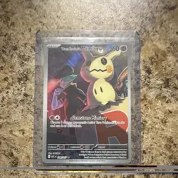 Pokemon Team Rocket's Mimikyu Full Art Card 238/217 60 HP Regular English 2024 - Image 1