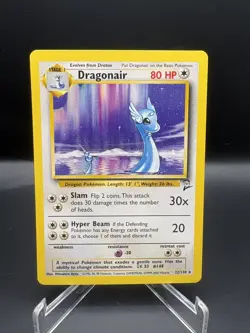 Pokemon TCG Dragonair Base Set 2 Unlimited Rare Card 22/130 NM - Image 1