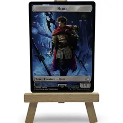 MTG Magic The Gathering Bird Hero Token Card T0016 T0007 - Image 1