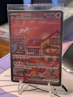 Mew ex 053 Sv: Scarlet & Violet Promo Cards Holo (Sealed) - Image 2