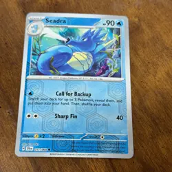 Seadra 011/064 Pokemon Card Pokemon TCG Holo - Image 1