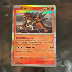 Entei 030/197 Pokemon Card Pokemon TCG Holo - Image 1