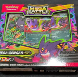 Pokemon Mega Battle Deck Mega Gengar ex 60 Card Foil Deck English 2023 - Image 1