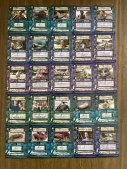 Survivor Trading Card Game - 189 cards, no doubles - 2001 - huge lot - rare! - Image 2