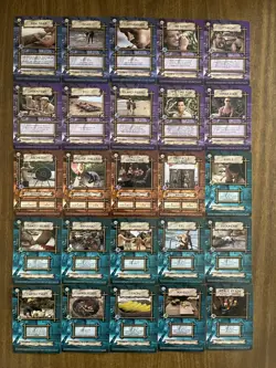 Survivor Trading Card Game - 189 cards, no doubles - 2001 - huge lot - rare! - Image 3