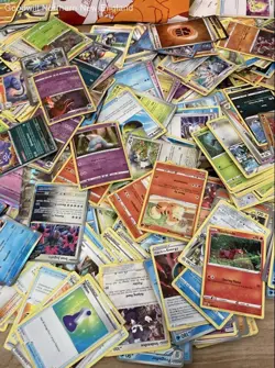 2.5LB Lot of Various Assorted Pokemon Cards TCG CCG in Collectible Box - Image 4