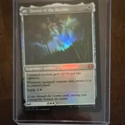 Magic: The Gathering Kaldheim Halvar & Sword of the Realms Foil Card Lot - Image 2