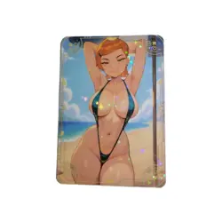 Sexy Ben 10 Gwen Goddess Story Anime Waifu Card Hunny Bunnies - Image 1